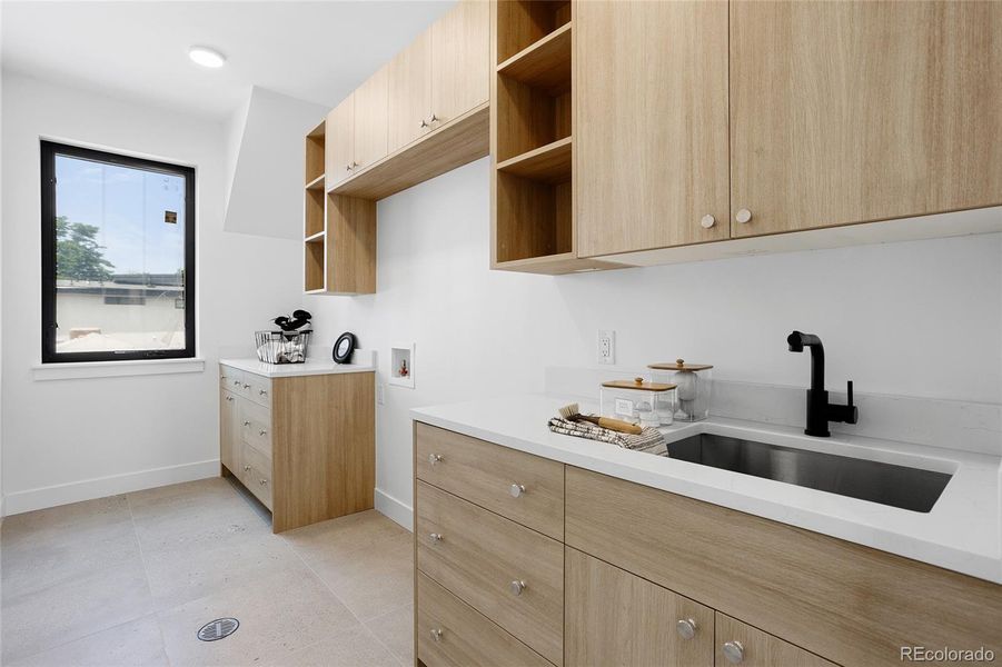 Furnished interior view inside a new home in , Denver (Image 43).