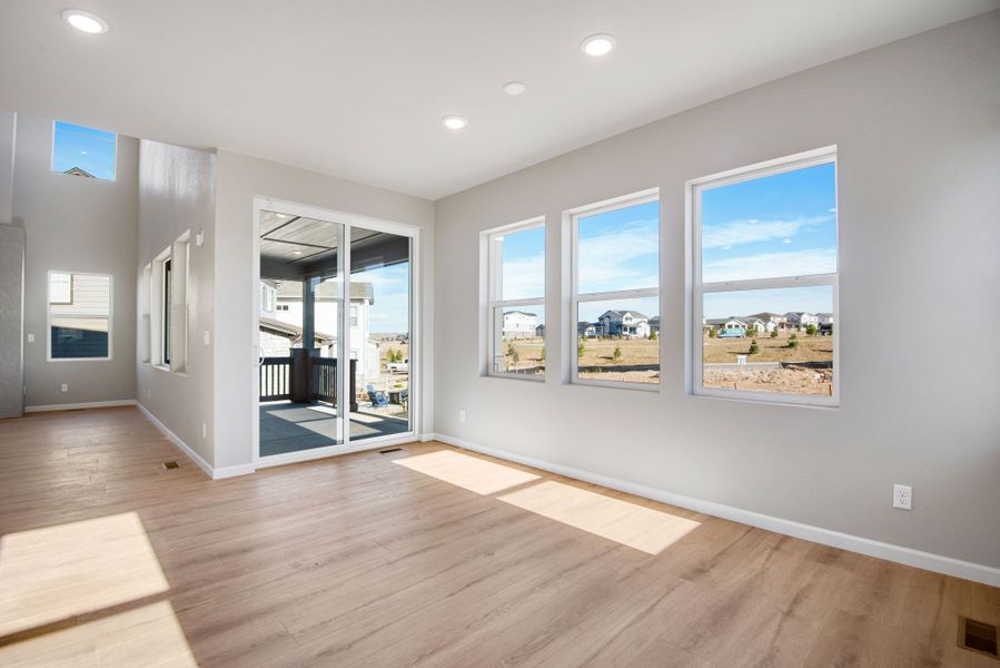 Spacious, unfurnished interior of a new home in Sterling Ranch, Littleton (Image 16). Spacious, unfurnished interior of a new home in Sterling Ranch, Littleton (Image 16).