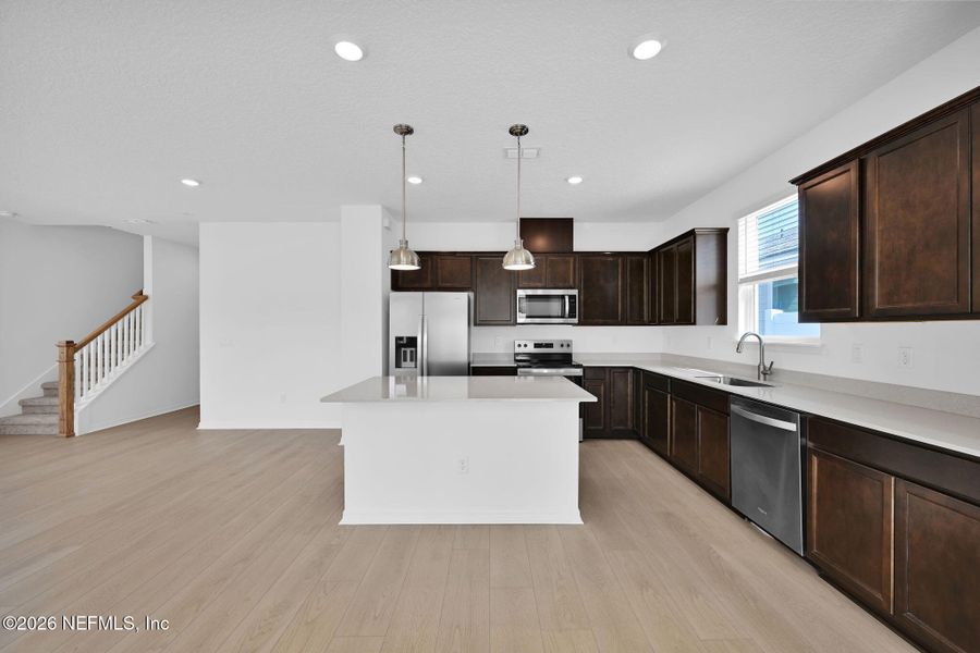 Furnished interior view inside a new home in Murray Farms, Middleburg (Image 11). Furnished interior view inside a new home in Murray Farms, Middleburg (Image 11).