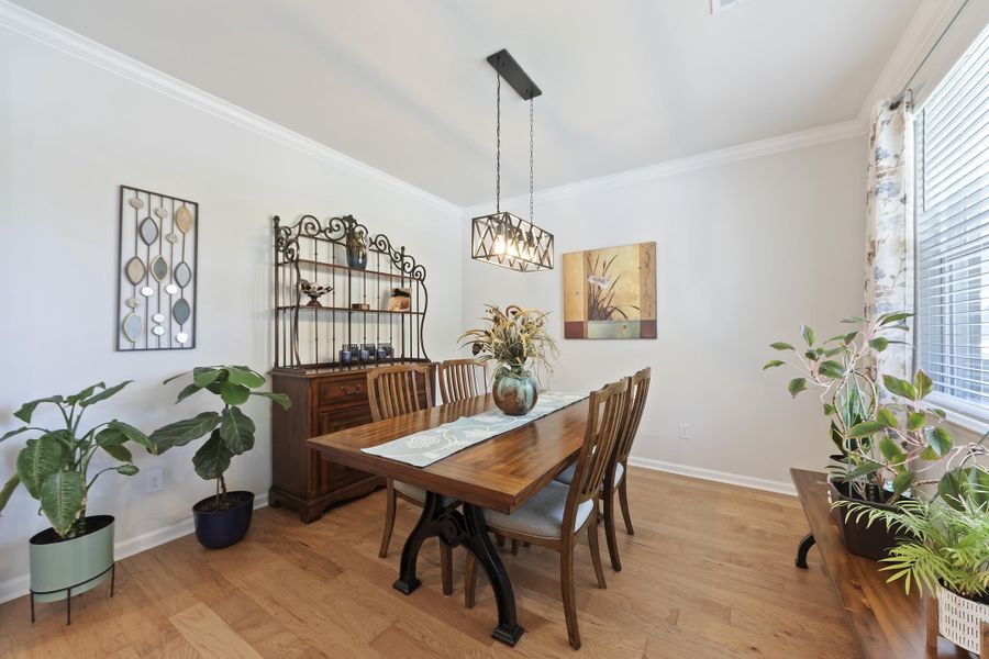 Furnished interior view inside a new home in The Ponds, Summerville (Image 11).