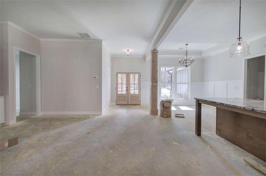 In-progress construction of a new home in , Rockmart, GA (Image 18). In-progress construction of a new home in , Rockmart, GA (Image 18).