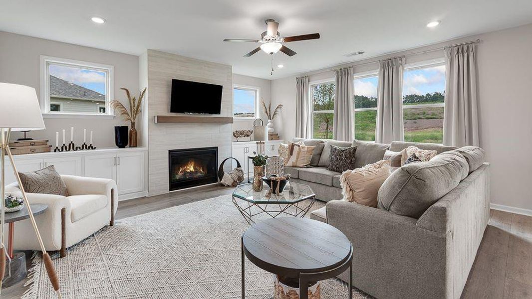 Furnished interior view inside a new home in Stratford Hills, Ball Ground (Image 9).
