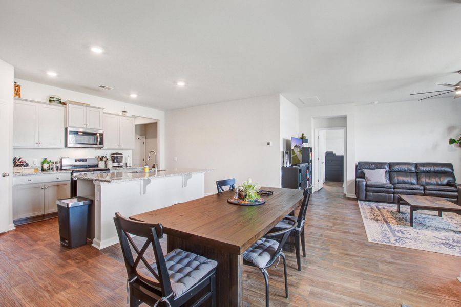 Furnished interior view inside a new home in Pine Hills at Cane Bay, Summerville (Image 13).
