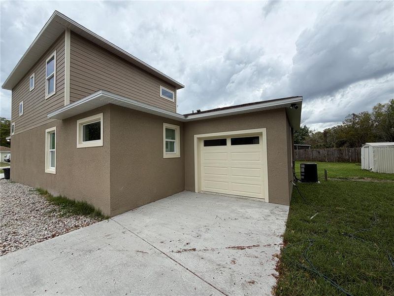 Exterior details and patio area of a home in , Sanford (Image 20).
