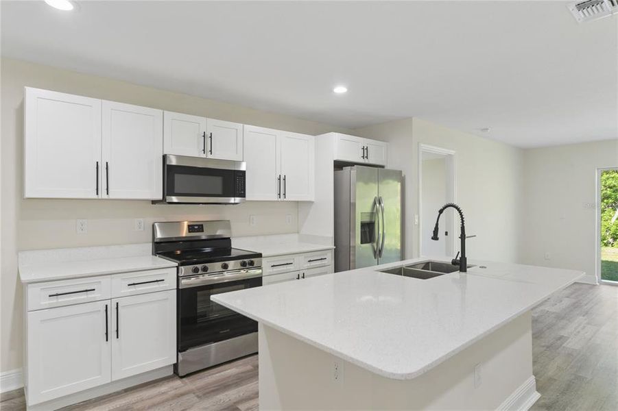 Furnished interior view inside a new home in , Deland (Image 15).