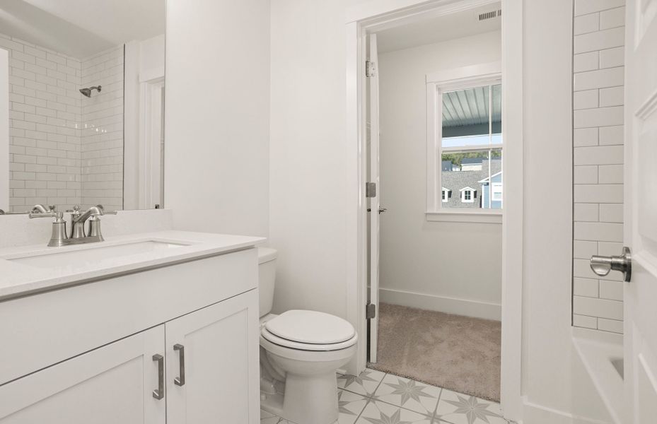 Furnished interior view inside a new home in Durham Farms, Hendersonville (Image 18). Furnished interior view inside a new home in Durham Farms, Hendersonville (Image 18).