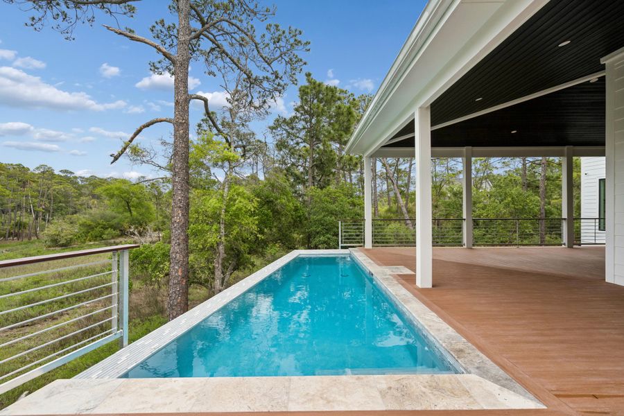 Exterior details and patio area of a home in , Folly Beach (Image 41).