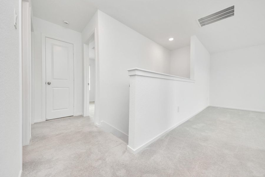 Versatile upstairs living space.