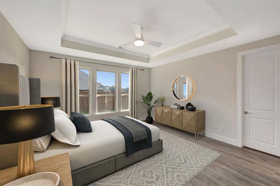 Furnished interior view inside a new home in Sterling Greene, Arlington (Image 10). Furnished interior view inside a new home in Sterling Greene, Arlington (Image 10).