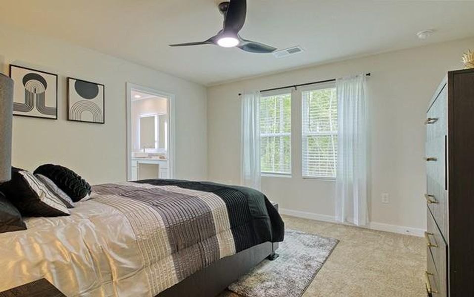 Furnished interior view inside a new home in Jones Crossing, Hogansville (Image 9).