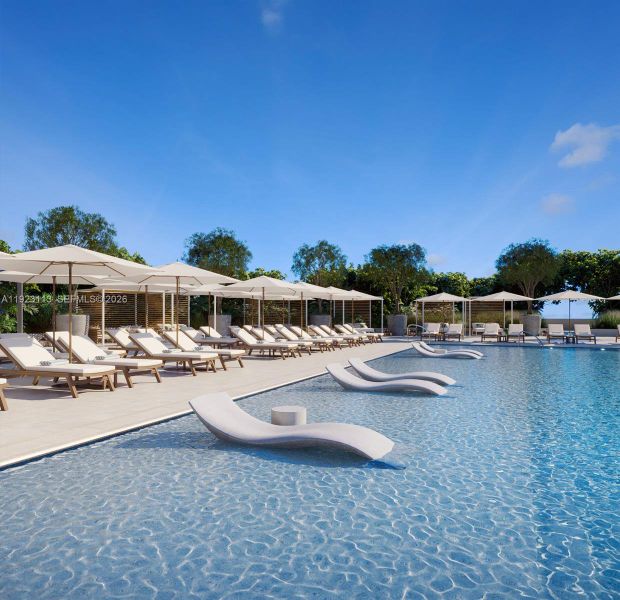 Community amenities in Five Park, Miami Beach (Image 29).