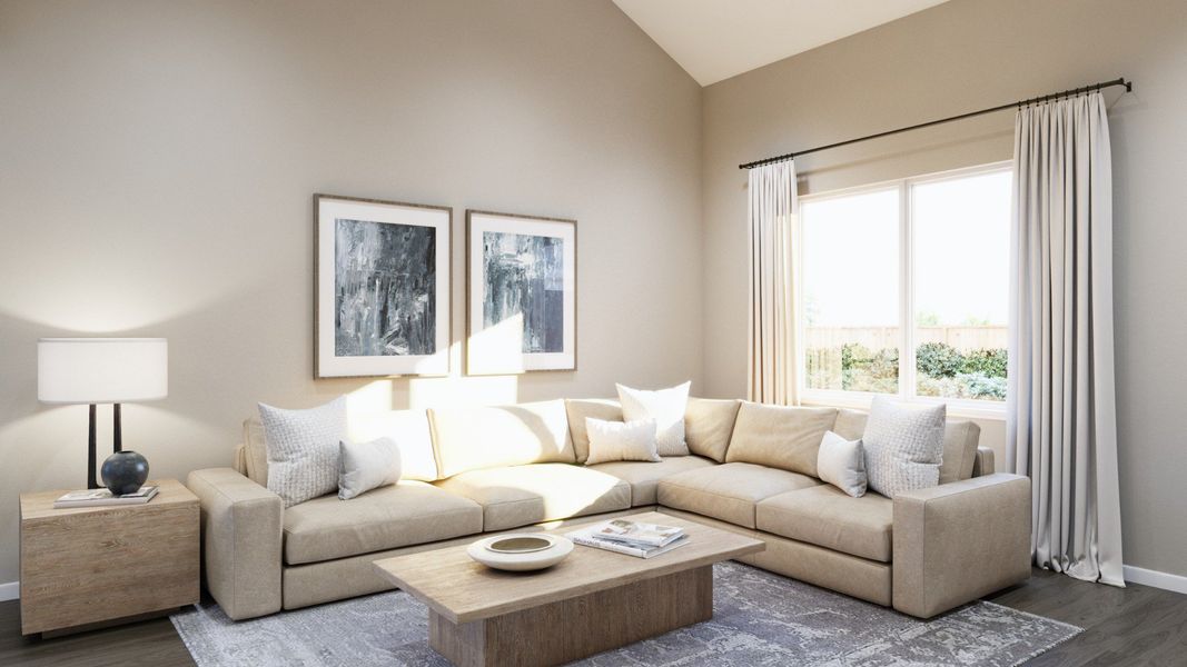 Image is a model representation and may depict options and upgrades not featured on the home available for purchase.