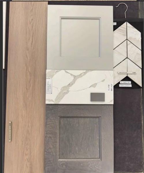 Sample of building materials used in homes in The Grand Prairie 60', Hockley (Image 7).