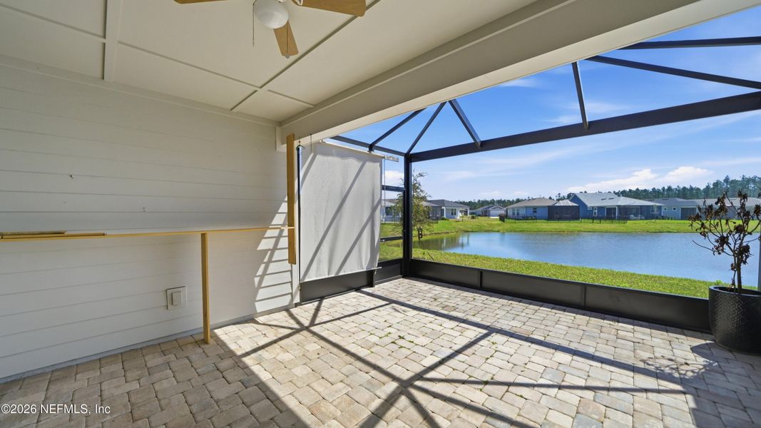 Exterior details and patio area of a home in , Yulee (Image 30).
