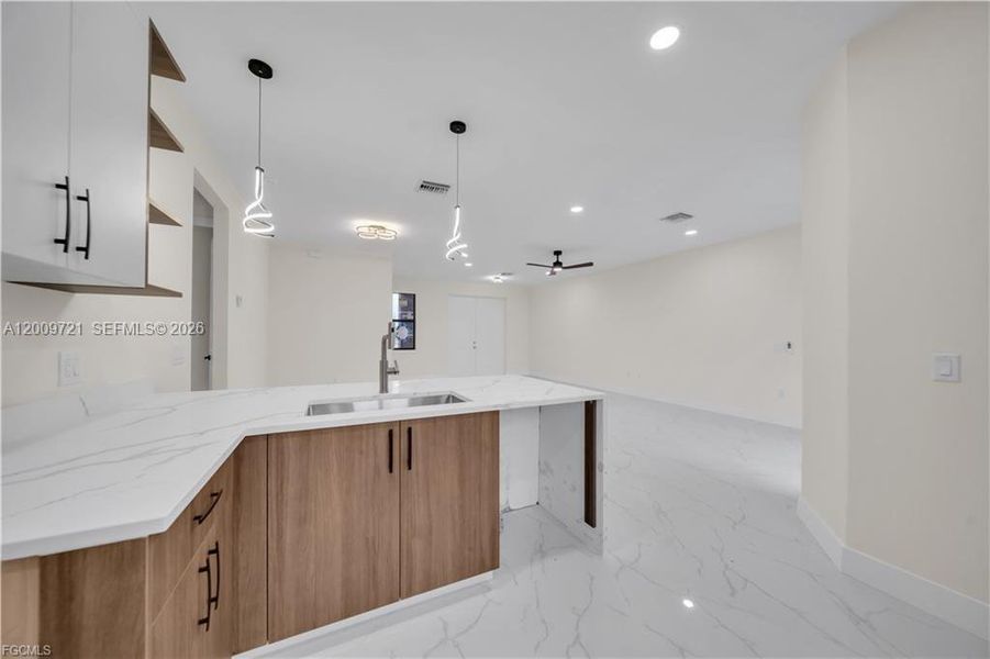 Furnished interior view inside a new home in , Lehigh Acres (Image 5).