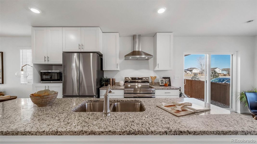Furnished interior view inside a new home in , Commerce City (Image 11).