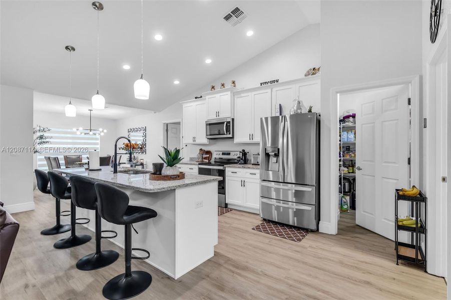 Furnished interior view inside a new home in , Ocala (Image 33).