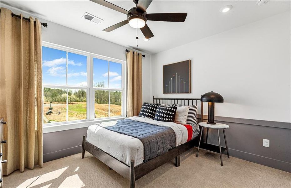 Furnished interior view inside a new home in Creekside at Skelton, Jefferson (Image 20).