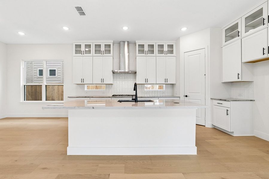 Representative furnished interior of a home built from the Leona by Landon Homes in Fields - East Village, Frisco (Image 12). Representative furnished interior of a home built from the Leona by Landon Homes in Fields - East Village, Frisco (Image 12).