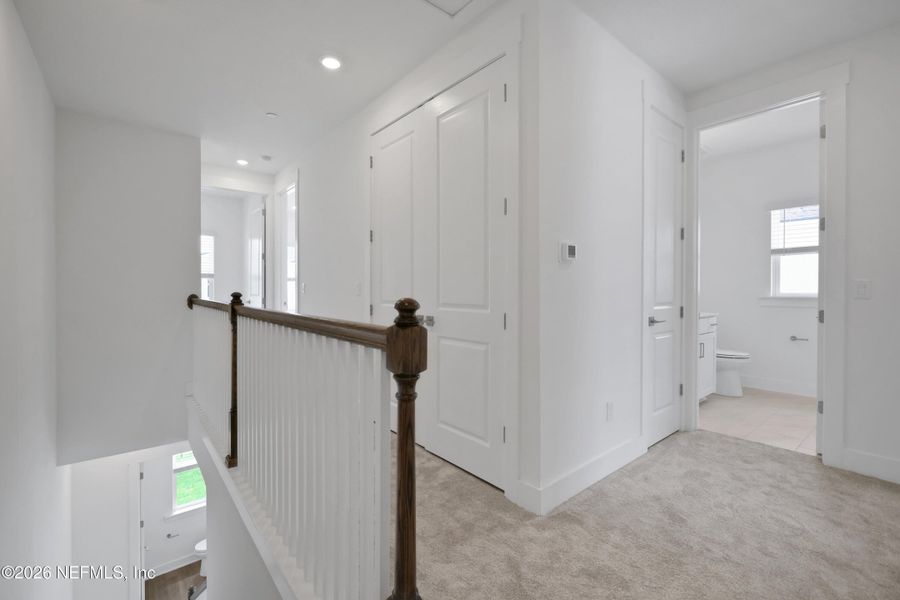 Spacious, unfurnished interior of a new home in North Beach Townhomes, Jacksonville Beach (Image 34). Spacious, unfurnished interior of a new home in North Beach Townhomes, Jacksonville Beach (Image 34).