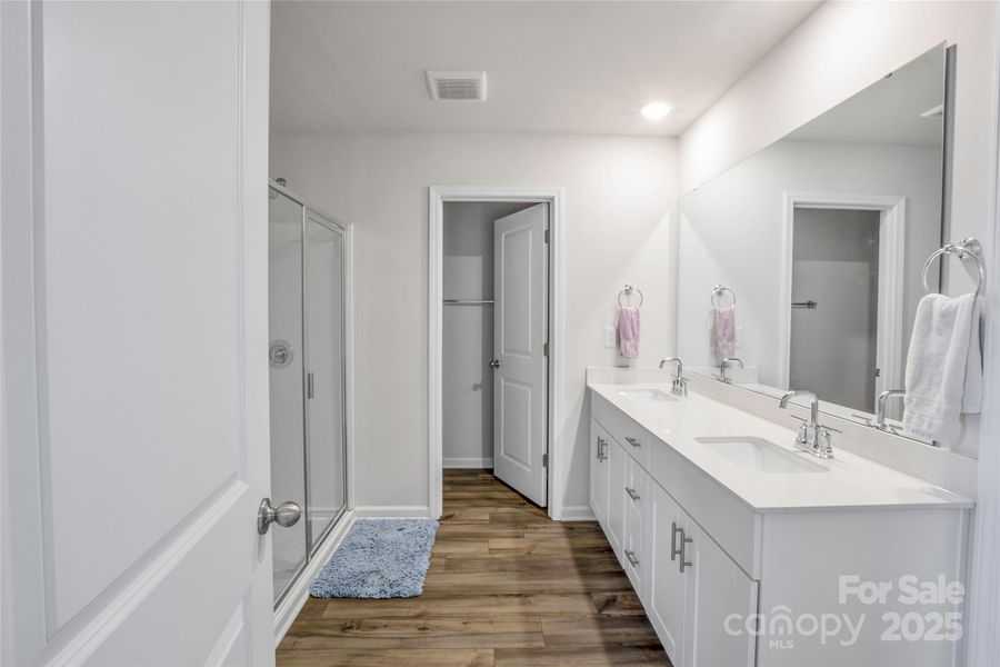 Furnished interior view inside a new home in , York (Image 13). Furnished interior view inside a new home in , York (Image 13).