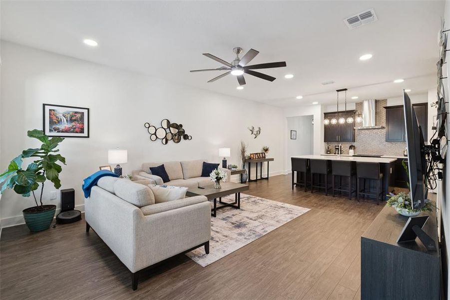 Furnished interior view inside a new home in , Winter Garden (Image 6). Furnished interior view inside a new home in , Winter Garden (Image 6).