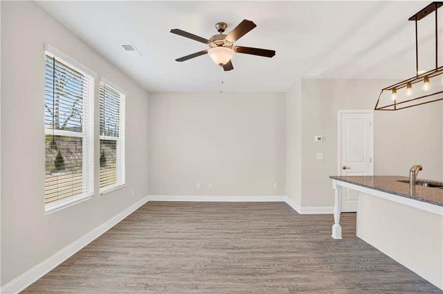 Spacious, unfurnished interior of a new home in Morning Creek Forest, South Fulton (Image 11).