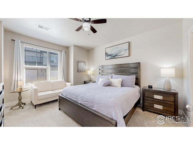 Furnished interior view inside a new home in Wilder at Timnath Ranch, Timnath (Image 14).
