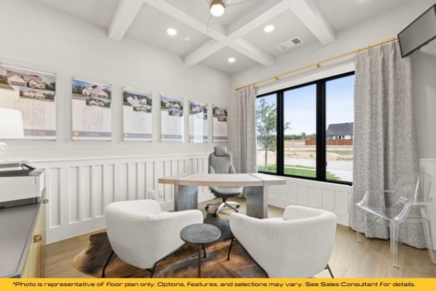 Representative furnished interior of a home built from the Telluride by Stonefield Homes in Rio Vista at Kelly Ranch, Aledo (Image 34). Representative furnished interior of a home built from the Telluride by Stonefield Homes in Rio Vista at Kelly Ranch, Aledo (Image 34).