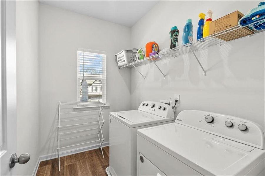 Furnished interior view inside a new home in Jackson Farm, Cartersville (Image 41).