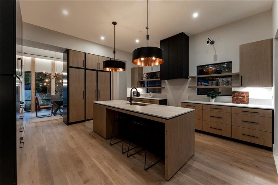 Furnished interior view inside a new home in , Atlanta (Image 55).