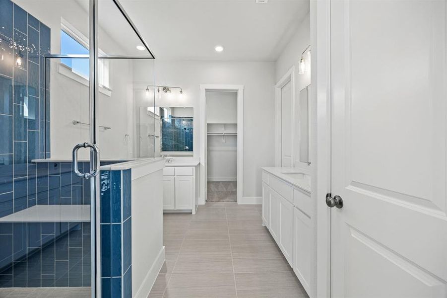 Furnished interior view inside a new home in The Heights at Uptown Celina, Celina (Image 4).