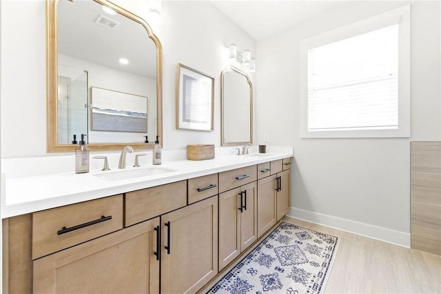 Furnished interior view inside a new home in , Cumming (Image 29).