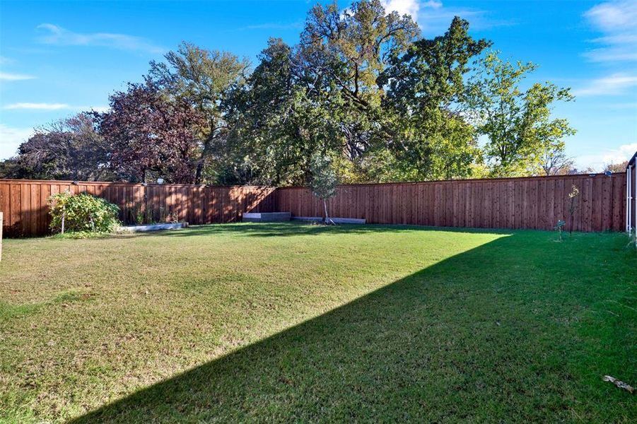 Exterior details and patio area of a home in , Little Elm (Image 22).