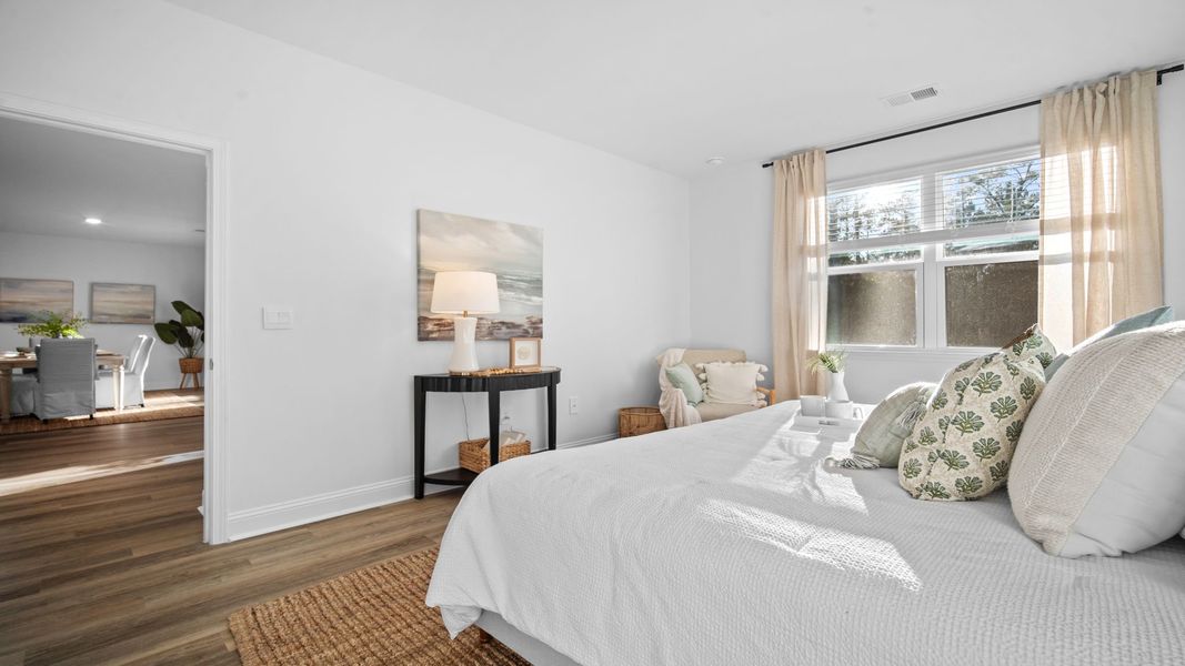 Furnished interior view inside a new home in The Lakes at North Glynn, Brunswick (Image 15).