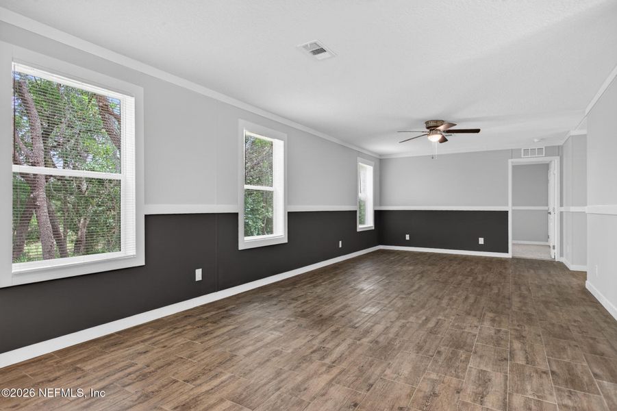 Spacious, unfurnished interior of a new home in , Keystone Heights (Image 13). Spacious, unfurnished interior of a new home in , Keystone Heights (Image 13).