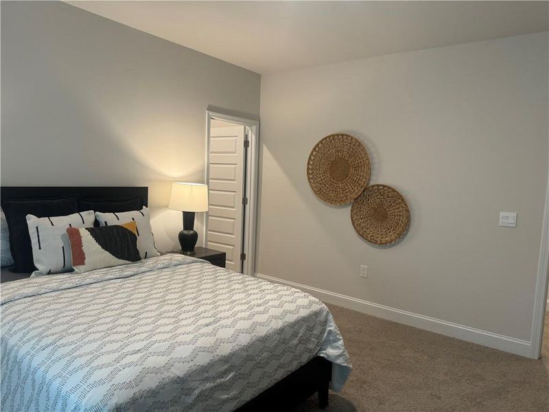 Furnished interior view inside a new home in The Fields of Walnut Creek, Pendergrass (Image 11).