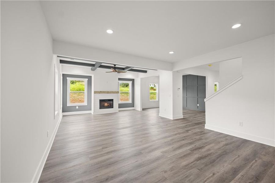Spacious, unfurnished interior of a new home in , Clarkesville (Image 36). Spacious, unfurnished interior of a new home in , Clarkesville (Image 36).