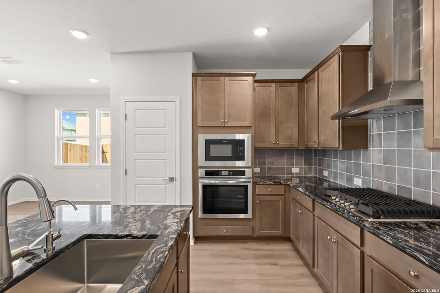 Furnished interior view inside a new home in Bricewood, San Antonio (Image 10).