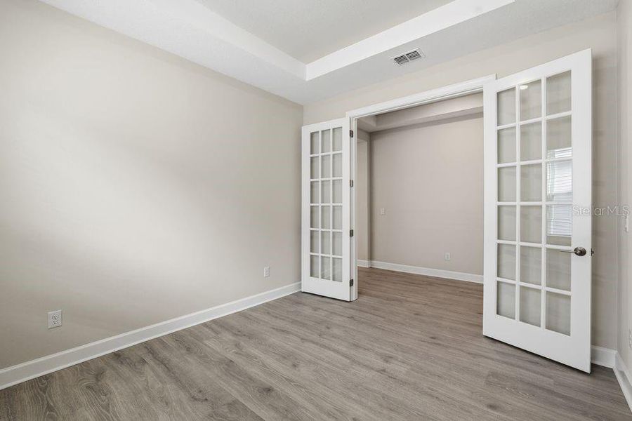 Spacious, unfurnished interior of a new home in Esplanade at Wiregrass Ranch, Wesley Chapel (Image 24). Spacious, unfurnished interior of a new home in Esplanade at Wiregrass Ranch, Wesley Chapel (Image 24).