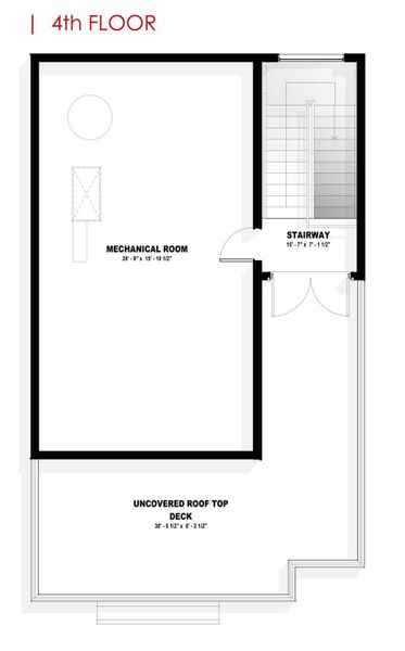 2D floor plan layout of this home in , Houston, TX (Image 7).