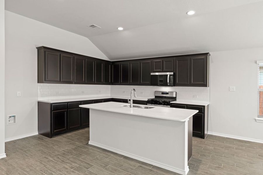 Front exterior of a new home in Northspur, Terrell, TX, highlighting curb appeal (Image 9). Front exterior of a new home in Northspur, Terrell, TX, highlighting curb appeal (Image 9).