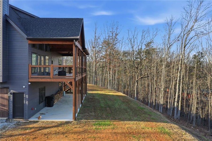 Exterior details and patio area of a home in , Jasper (Image 27).