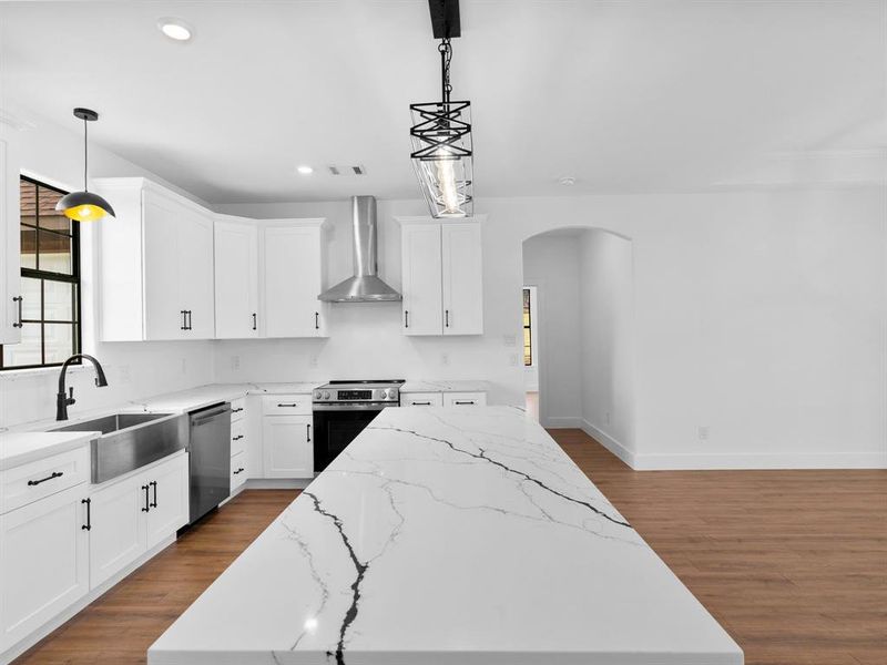 Furnished interior view inside a new home in , Granbury (Image 8). Furnished interior view inside a new home in , Granbury (Image 8).