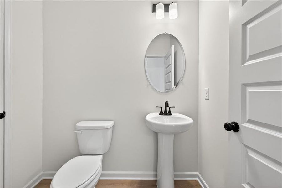 Furnished interior view inside a new home in Garrett Preserve, Douglasville (Image 10).