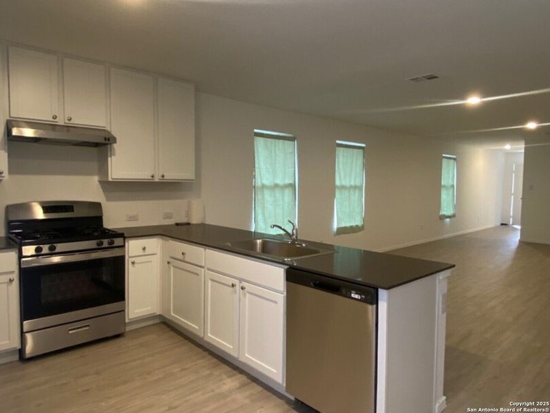 Furnished interior view inside a new home in , Converse (Image 6). Furnished interior view inside a new home in , Converse (Image 6).