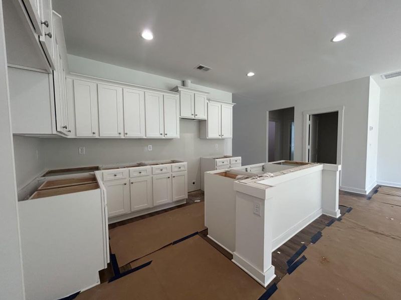 In-progress construction of a new home in Red Bird Manor, Jefferson, GA (Image 18).