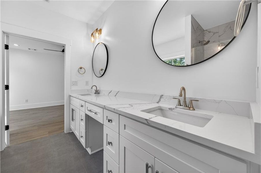 Furnished interior view inside a new home in , Locust Grove (Image 13).