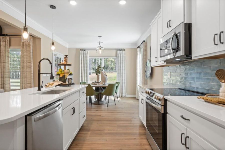 Furnished interior view inside a new home in Jones Ridge, Dallas (Image 24). Furnished interior view inside a new home in Jones Ridge, Dallas (Image 24).