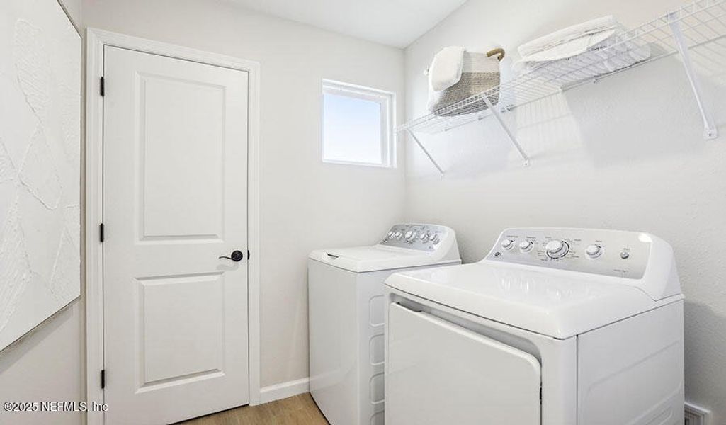 Furnished interior view inside a new home in , Jacksonville (Image 9). Furnished interior view inside a new home in , Jacksonville (Image 9).